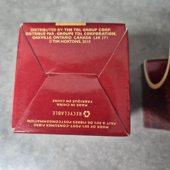 Tim Hortons Coffee Pot and Coffee Cup Mug Ornament Lot - Picture 6 of 6